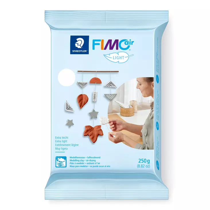 Muovailusavi FIMO AIR valo 250g valk - Muovailuvahat - STA81310 - 1