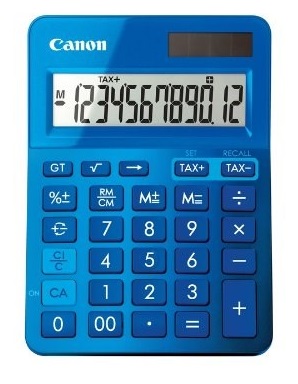 Nelilaskin Canon LS-123 sininen - Pöytälaskimet - 387090 - 2