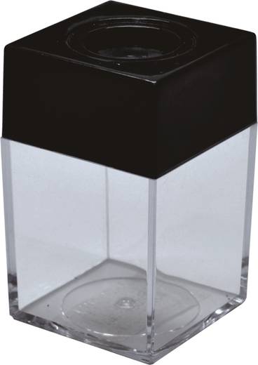 Paperiliitinrasia neliskulma Actual musta/kirkas - Paperiliittimet,-puristimet,liitinrasiat - 110090 - 1