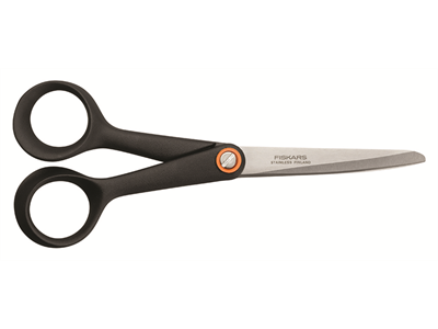 Paperisakset Fiskars Funtional Form 17 cm musta - Sakset, paperiveitset - 277200 - 1