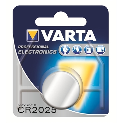 Paristo Varta Electronics Litium CR2025 - Paristot, varavirtalähteet - 252090 - 1