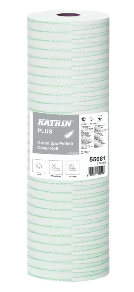 Pefletti Katrin Green Spa Cover Roll/2 - Suojaliinat, pefletit, kasvopyyhkeet - 206170 - 2