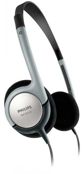 PHILIPS LIGHTWEIGHT HEADPHONES, GREY - Kuulokkeet - SBCHL14510 - 1