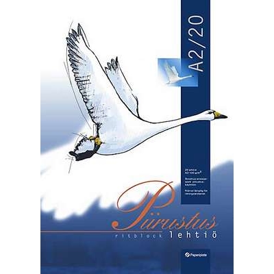 Piirrustuslehtiö 120G A2/20 - Vihkot ja lehtiöt - 683610 - 1