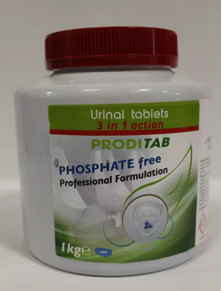 Pisuaaritabletti 3in1 1kg urinaalikivi - Pesu- ja puhdistusaineet - 157140 - 1