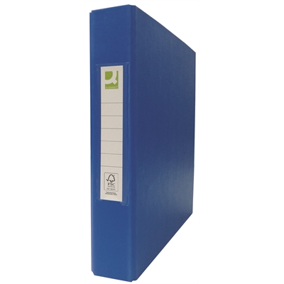 Rengaskansio Q-Connect 2RR/25 A5 35mm sininen - Kansiot - 203440 - 2