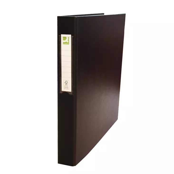 Rengaskansio Q-Connect A4 25mm musta - Kansiot - 203300 - 2