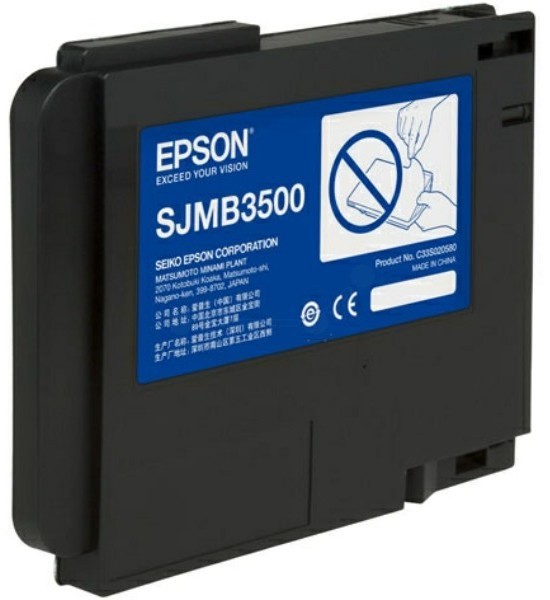 SJMB3500: MAINTENANCE BOX FOR COLORWORKS C3500 SERIES - Epson mustesuihkupatruunat - C33S020580 - 1