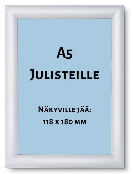 Snap-kehys A5 alumiini - Infotaskut, julistekehykset - KRA5G20 - 1