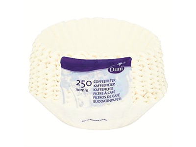 Suodatinpaperi Duni110mm valk/250 - Kahvit ja suodatinpaperit - 264110 - 1