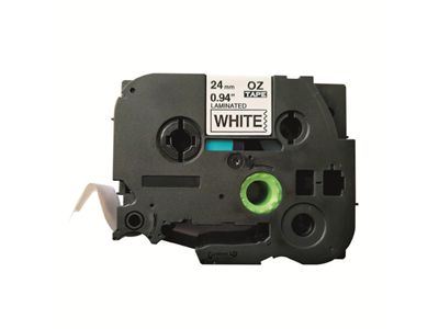 Tarrakasetti Q-Connect TZe251 24mm valk/musta - Brother tarrakirjoittimet ja tarrateipit - 254240 - 1