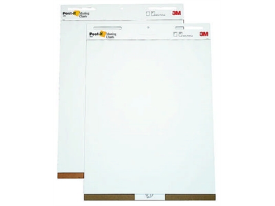 Taululehtiö Post-it 559 63x77cm 30ark/2lehtiötä - Lasi,valko,pellava,korkki,fläppi,-taulut - 236600 - 1