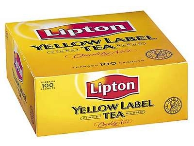 Tee Lipton Yellow Label pussi/100 kpl ltk - Teet - 269120 - 1