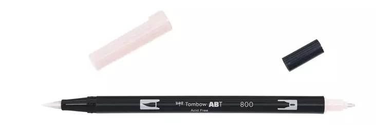 Tombow ABT Dual Brush 800 baby pink - Taidekynät - TOM11800 - 1