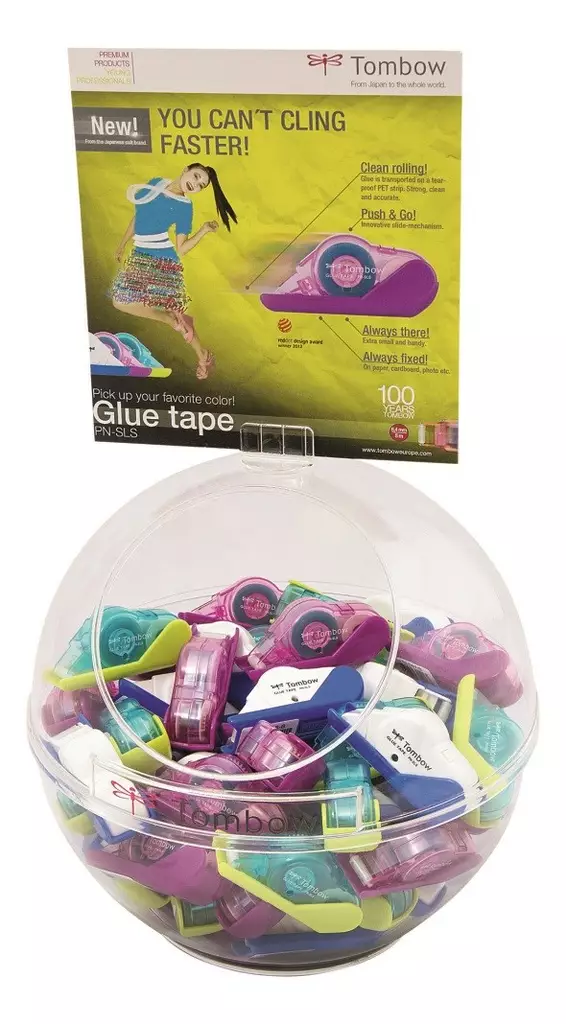 Tombow mini liimanauha "Fish Bowl" 60kpl - Liimat, liimarollerit - TOM30660 - 1
