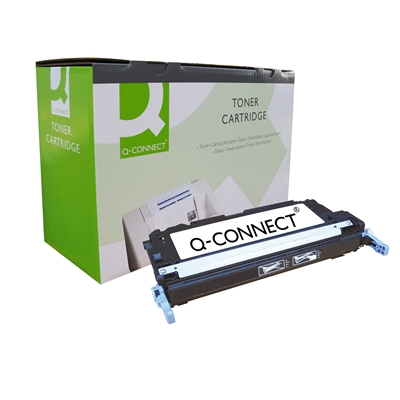 Värikasetti Q-Connect HP CLJ 3600/3800 musta - Hp laserkasetit - 123500 - 1