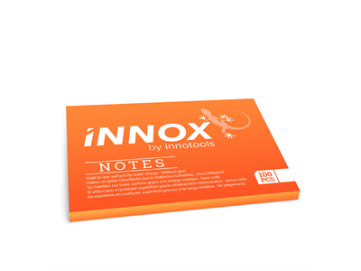 Viestilappu Innox Notes 100x70mm oranssi - Viestilaput, muistilaput, kuutiot - 236850 - 1