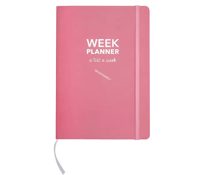 Week Planner A5/128 Päiväämätön - Muisti- ja konttorikirjat - 12040 - 1