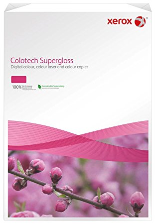 Xerox Colotech+Supergloss 160g A4 - Valkoiset tulostuspaperit - X003R97680 - 1