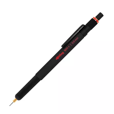 Rotring 800+ mekaaninen kynä 0,5mm musta - Lyijykynät - 1900181 - 1