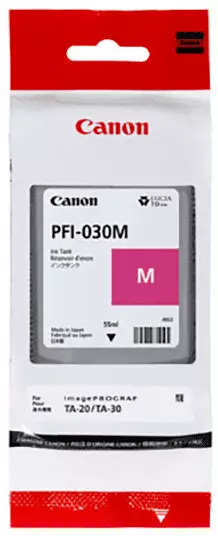 Canon Ink PFI-030M / 3491C001 Magenta - Canon mustesuihkupatruunat - 3491C001 - 1