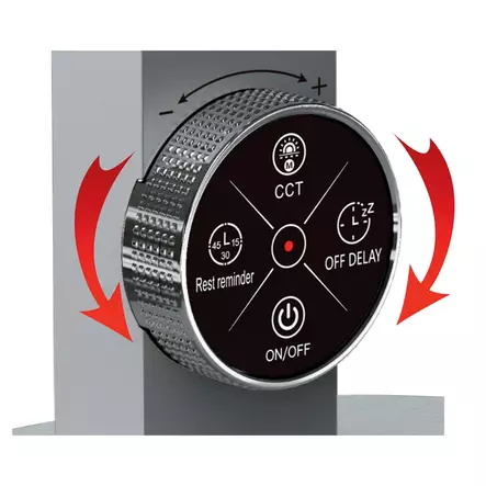 Bento LED-pöytävalaisin harmaa - Työpistevalaisimet - LBTBEN.11 - 2