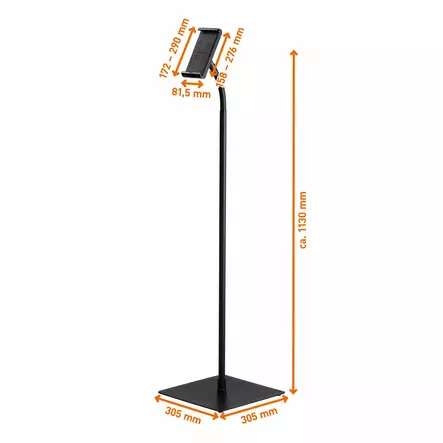 Durable tablettiteline TOUGH FLOOR - Näytön telineet - 894501 - 2