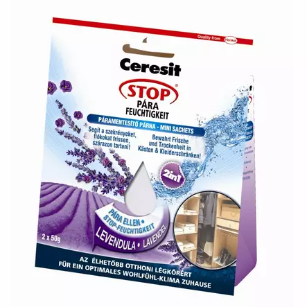 Henkel Ceresit ilmankuivaaja 2IN1 2X50GR Laventeli - Ilmanraikastimet - 1456471 - 1