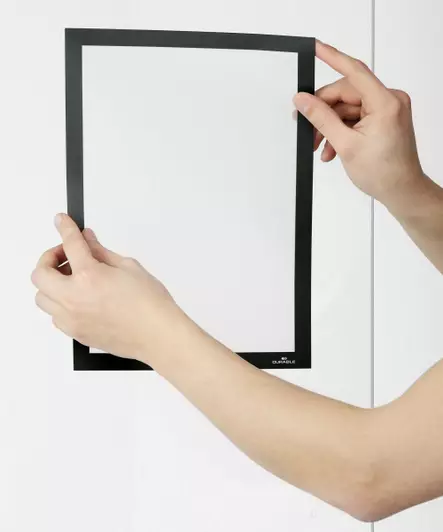 Durable DURAFRAME SUN infrapunakehys A4 musta 2kpl - Infotaskut, julistekehykset - 484101 - 2