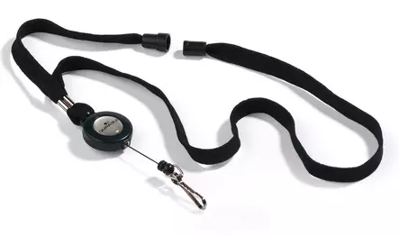 Kaulanauha Jojo Durable 8223 musta 10 kpl - Nimikortit, kongressineulat, kaulanauhat - 822301 - 2