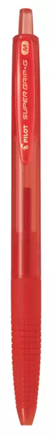 Kuulakynä Pilot Super Grip G M punainen - Kuivamustekynät - 305111 - 1