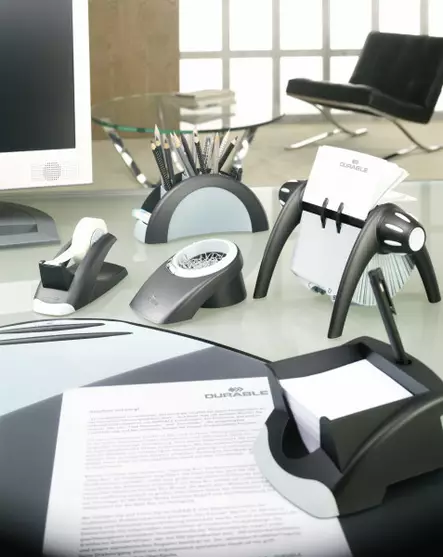 Liitinrasia Durable Vegas musta - Paperiliittimet,-puristimet,liitinrasiat - 771301 - 2