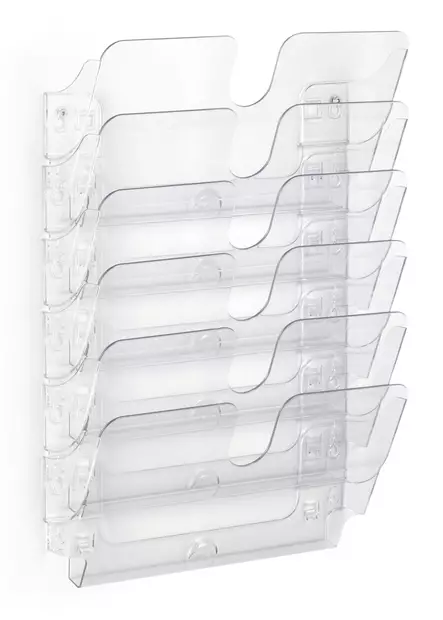 Lomaketeline FlexiPlus 6-osainen vaaka A4 kirkas - Esitetelineet - 1700014401 - 1