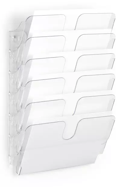 Lomaketeline FlexiPlus 6-osainen vaaka A4 kirkas - Esitetelineet - 1700014401 - 2