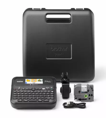Tarrakirjoitin Brother PT-D610BTVP - Brother tarrakirjoittimet ja tarrateipit - PTD610BTVPZW1 - 1