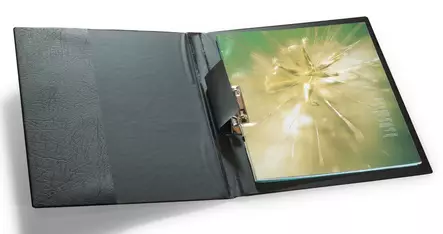 VIPUKAHVALLINEN KANSIO, SISÄTASKULLA MAX. 100 SIVUA - Kansiot - 223001 - 1