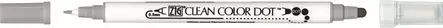 Zig Clean Color DOT Pen Platinum - Taidekynät - ZIG6100091 - 1