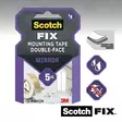 Kiinnitysteippi Scotch Fix 19mm X 1,5m 5kg - Toimistoteipit, teipinkatkojat - 8005261 - 2