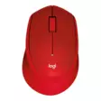 Logitech hiiri M330 Silent Plus punainen - Tietokonehiiret - 910-004911 - 1