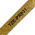 Brother TZe-231 12mm kullta/musta teksti - Brother tarrakirjoittimet ja tarrateipit - TZEPR831 - 2