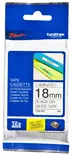 Brother TZe-241 18mm valk/musta tarrakasetti - Brother tarrakirjoittimet ja tarrateipit - TZ-241 - 2