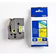 Brother TZe tape 24mmx8m musta/keltainen - Brother tarrakirjoittimet ja tarrateipit - BROTZ651 - 1