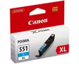Canon CLI-551C XL cyan mustepatruuna 11ml 715s. - Canon mustesuihkupatruunat - 6444B001 - 1