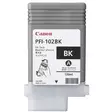 Canon PFI-102Bk musta IPF 500/600/700 - Canon mustesuihkupatruunat - 0895B001 - 1
