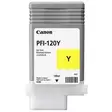 Canon PFI-120 Keltainen, 130ml - Canon mustesuihkupatruunat - 2888C001 - 1