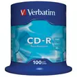 CD-R 700MB/80min 52x spindle (100) - Muistitikut, CD-, DVD-levyt - 43411 - 1