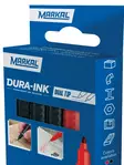 Dura Ink Dual Tip - 3 Black + X1 Red) - Merkkauskynät, -tussit - MAR22271 - 2