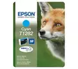 Epson DURABrite T1282 syaani mustekasetti. 3.5 ml - Epson mustesuihkupatruunat - T12824011 - 1