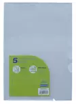 Lokerikkotaskusto 5-os. A4 - Muovitaskut - 1051 - 1