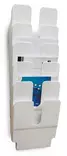 Lomaketeline FlexiPlus 6-osainen pysty A4 valkoinen - Esitetelineet - 1700008011 - 1